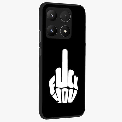 Rebel Mode On Glass Case upright view showcasing striking statement artwork with bold rebellious theme.