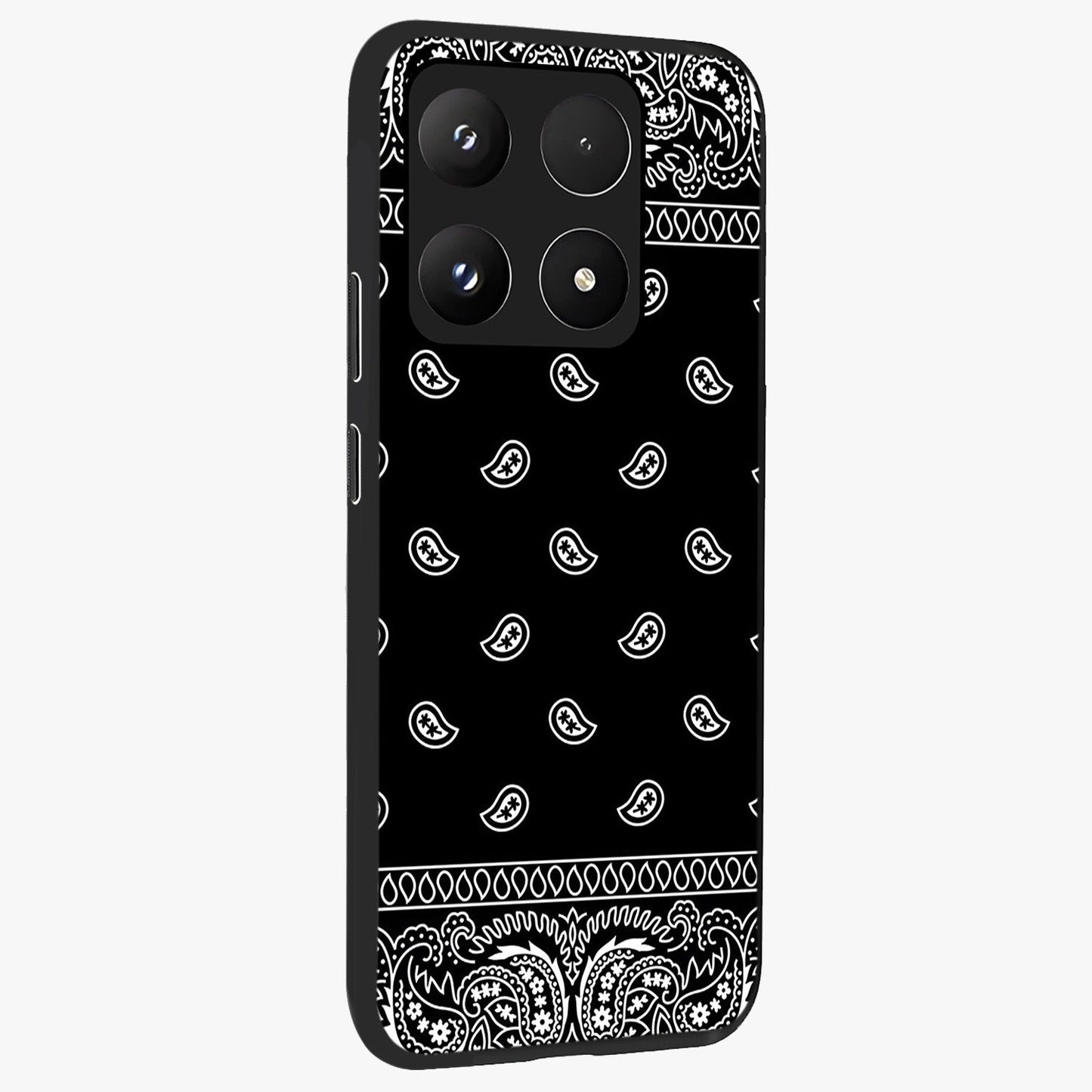 Retro Rebel Threads Glass Case upright view showcasing stylish vintage artwork with bold retro theme.