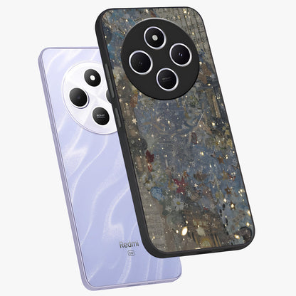 Aesthetic Astrolophia Glass Case displayed in angled mockup highlighting artistic aesthetic elements and smooth glass surface.