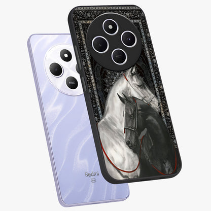 Majestic Ride Legacy Glass Case displayed in angled mockup highlighting sleek vehicle design with bold racing aesthetic.