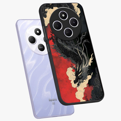 Shadow Dragon Fury Glass Case displayed in angled mockup highlighting powerful dragon illustration with dark fantasy aesthetic.