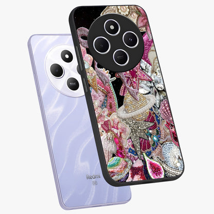 Starlit Jewel Dream Glass Case displayed in angled mockup highlighting glowing celestial jewel design with dreamy aesthetic.