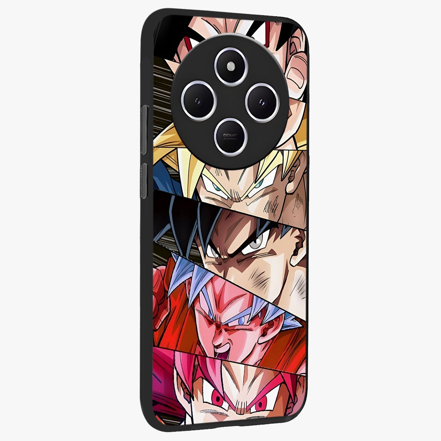 Anime Character Glass Case upright view showcasing expressive anime artwork with bold graphic style.