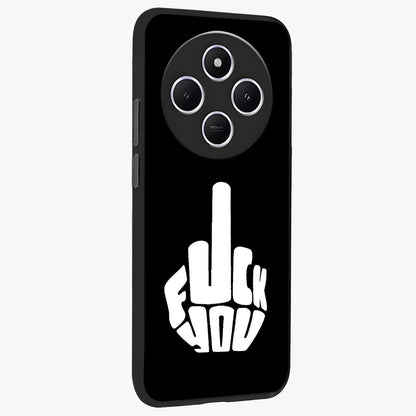 Rebel Mode On Glass Case upright view showcasing striking statement artwork with bold rebellious theme.