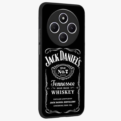 Vintage Whiskey Heritage Glass Case upright view showcasing stylish vintage whiskey artwork with timeless bar culture theme.