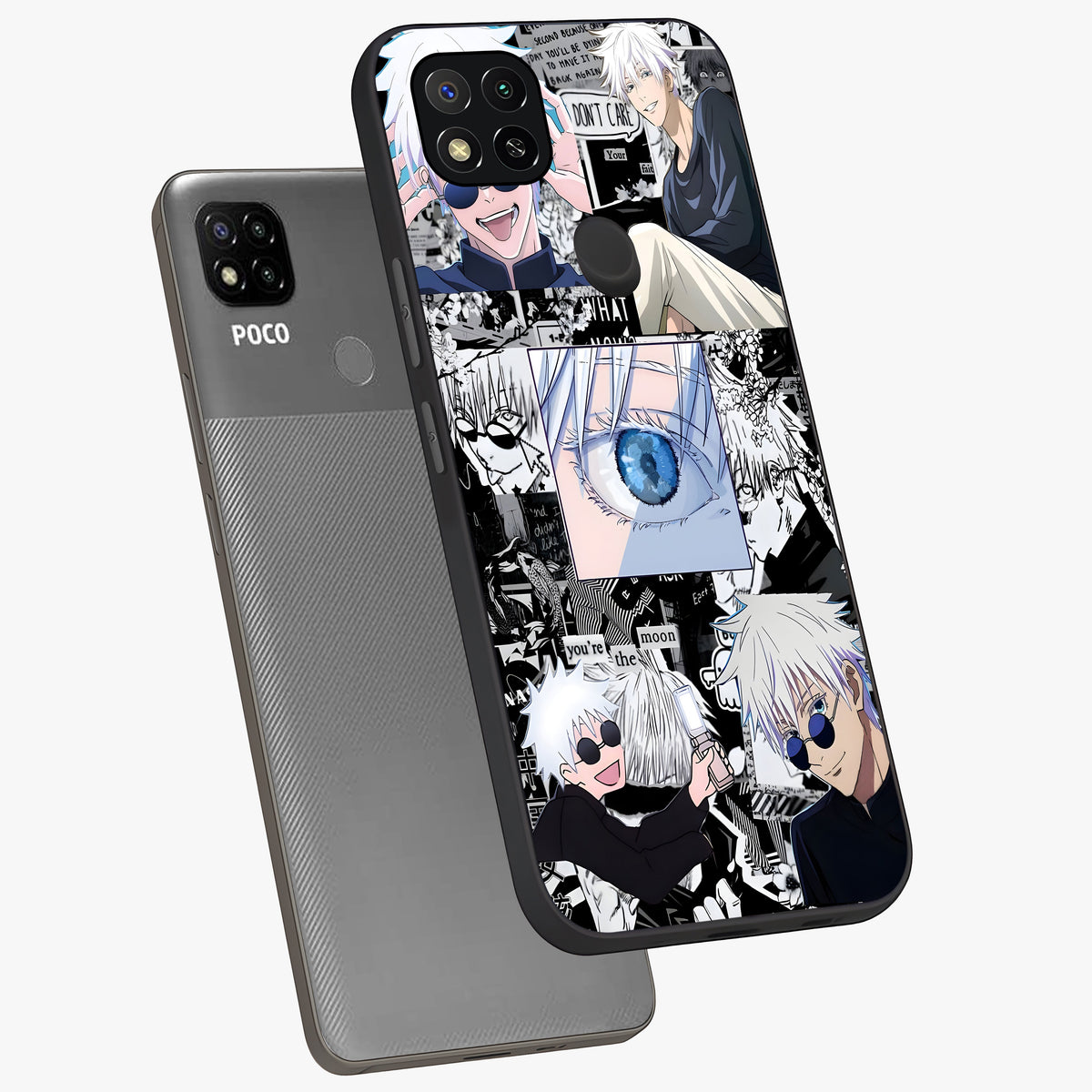 Infinity Sorcerer Chaos Glass Case displayed in angled mockup highlighting powerful magical design with fantasy aesthetic style.