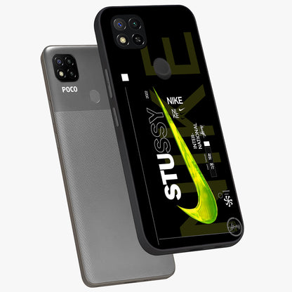 Neon Street Edition Glass Case displayed in angled mockup highlighting vibrant urban design with bold street aesthetic.