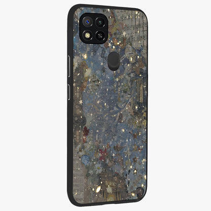 Aesthetic Astrolophia Glass Case upright view showcasing soft aesthetic theme with stylish modern look.