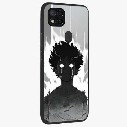 Awakened Inner Rage Glass Case upright view showcasing dramatic artwork with strong expressive aesthetic.