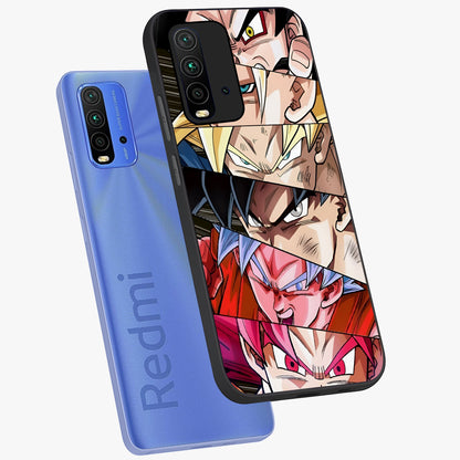Anime Character Glass Case displayed in angled mockup highlighting colorful anime character illustration.