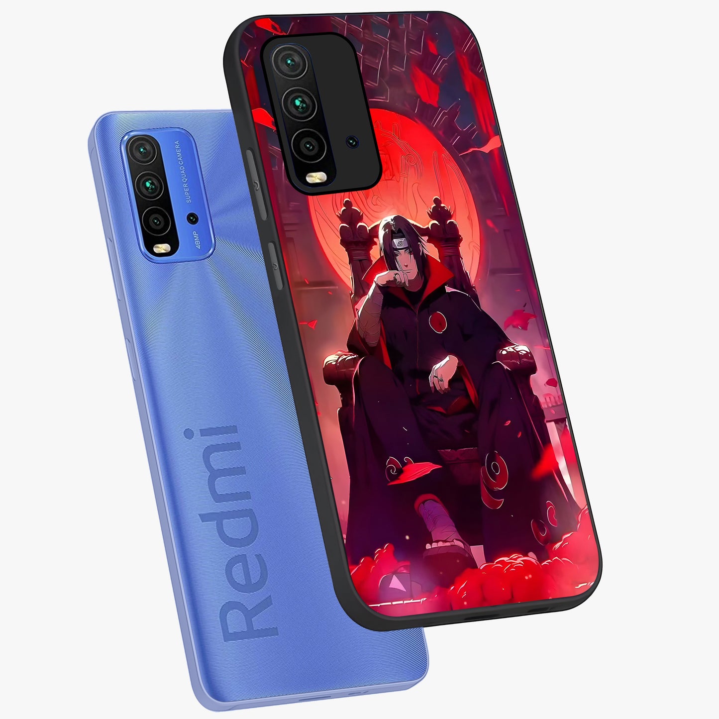 Blood Moon Sovereign Glass Case displayed in angled mockup highlighting dark celestial moon design and dramatic theme.