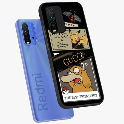 Gucci Play Mashup Glass Case displayed in angled mockup highlighting stylish fashion mashup design with bold aesthetic.