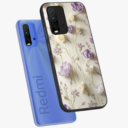 Lilac Breeze Harmony Glass Case displayed in angled mockup highlighting calm lilac breeze design with soothing aesthetic style.