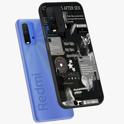 Midnight Love Echo Glass Case displayed in angled mockup highlighting elegant love inspired design with deep aesthetic style.