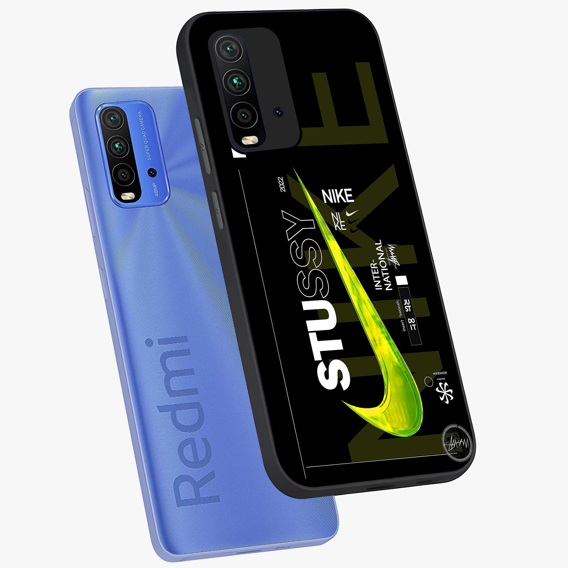 Neon Street Edition Glass Case displayed in angled mockup highlighting vibrant urban design with bold street aesthetic.