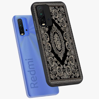 Noir Bloom Elegance Glass Case displayed in angled mockup highlighting refined flower design with stylish noir aesthetic.