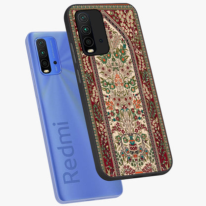 Persian Inspired Glass Case displayed in angled mockup highlighting intricate traditional design with elegant cultural aesthetic.