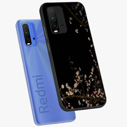 Petal Moon Light With Custom Name Glass Case displayed in angled mockup highlighting delicate petal design with custom name feature.
