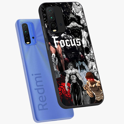 Relentless Power Focus Glass Case displayed in angled mockup highlighting bold statement design with modern aesthetic style.