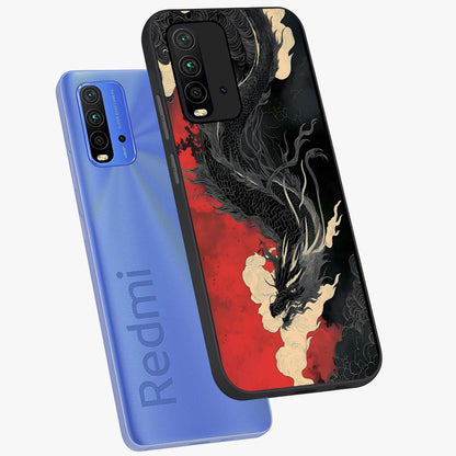 Shadow Dragon Fury Glass Case displayed in angled mockup highlighting powerful dragon illustration with dark fantasy aesthetic.