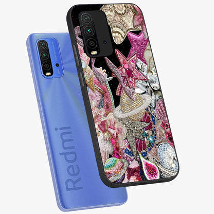 Starlit Jewel Dream Glass Case displayed in angled mockup highlighting glowing celestial jewel design with dreamy aesthetic.