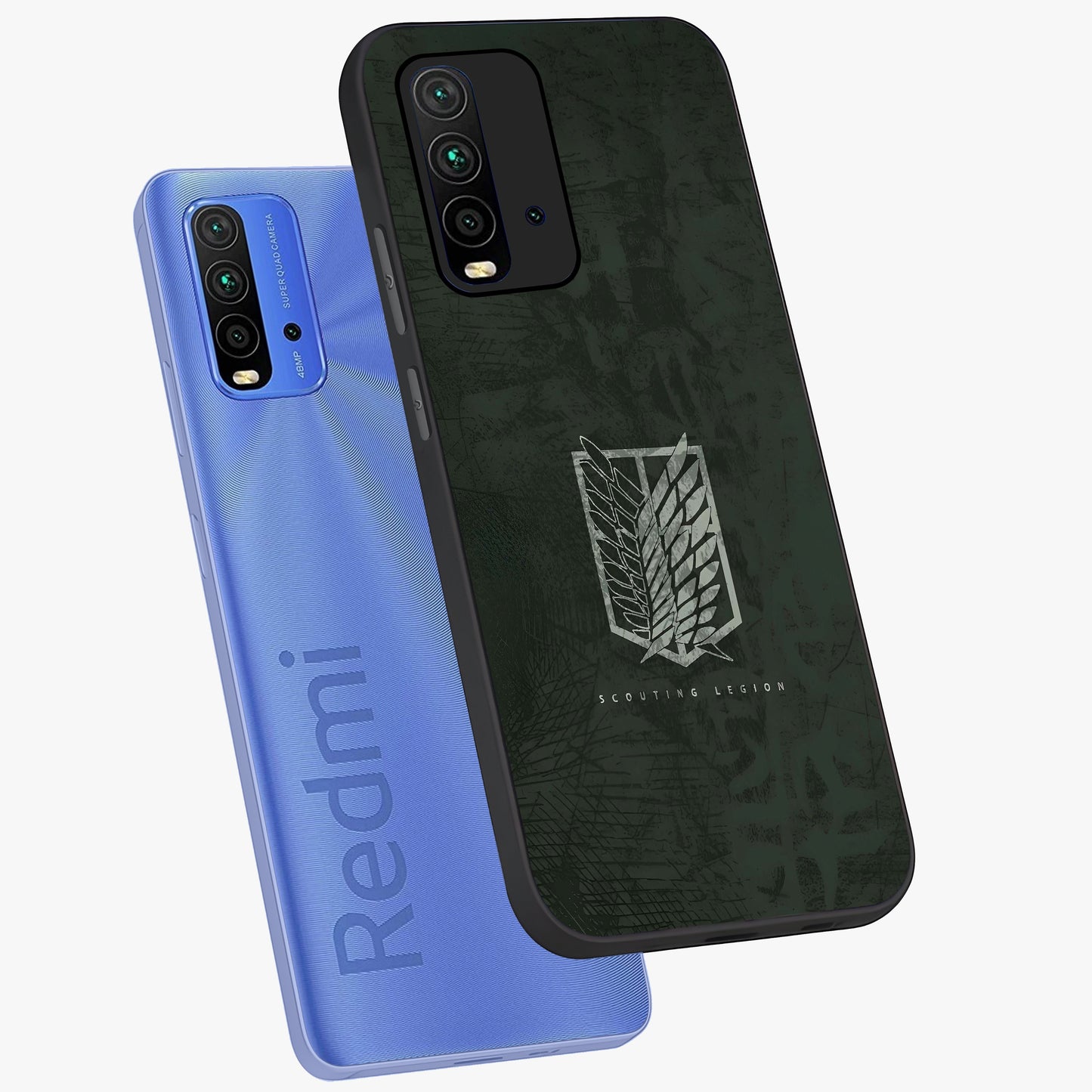 Wings Of Freedom Glass Case displayed in angled mockup highlighting graceful wing design with inspirational aesthetic.