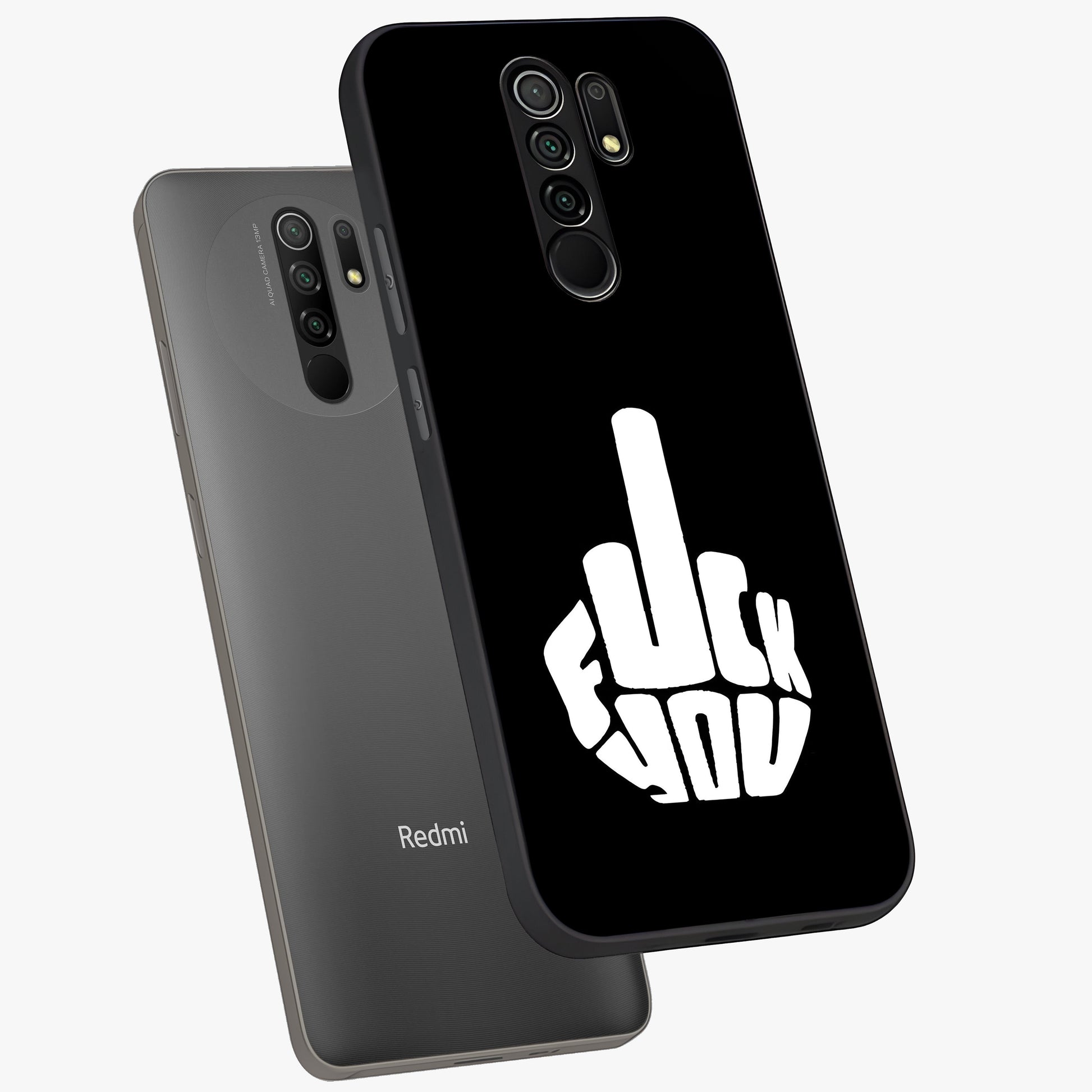 Rebel Mode On Glass Case displayed in angled mockup highlighting edgy text design with modern street aesthetic.