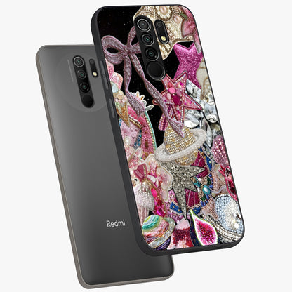 Starlit Jewel Dream Glass Case displayed in angled mockup highlighting glowing celestial jewel design with dreamy aesthetic.