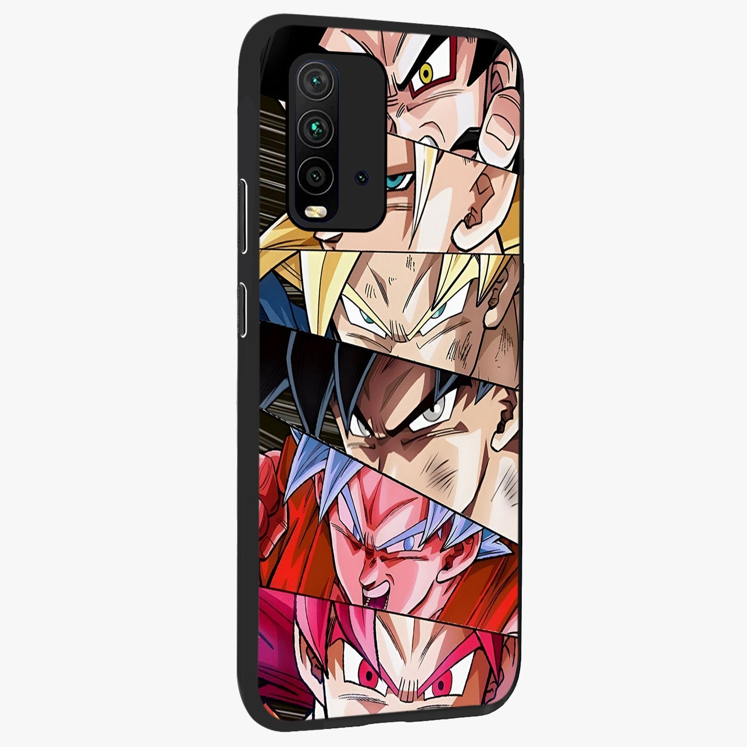 Anime Character Glass Case upright view showcasing expressive anime artwork with bold graphic style.