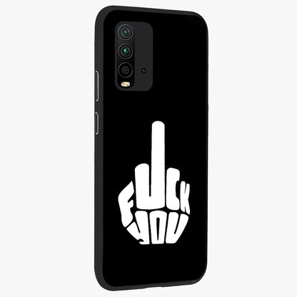 Rebel Mode On Glass Case upright view showcasing striking statement artwork with bold rebellious theme.