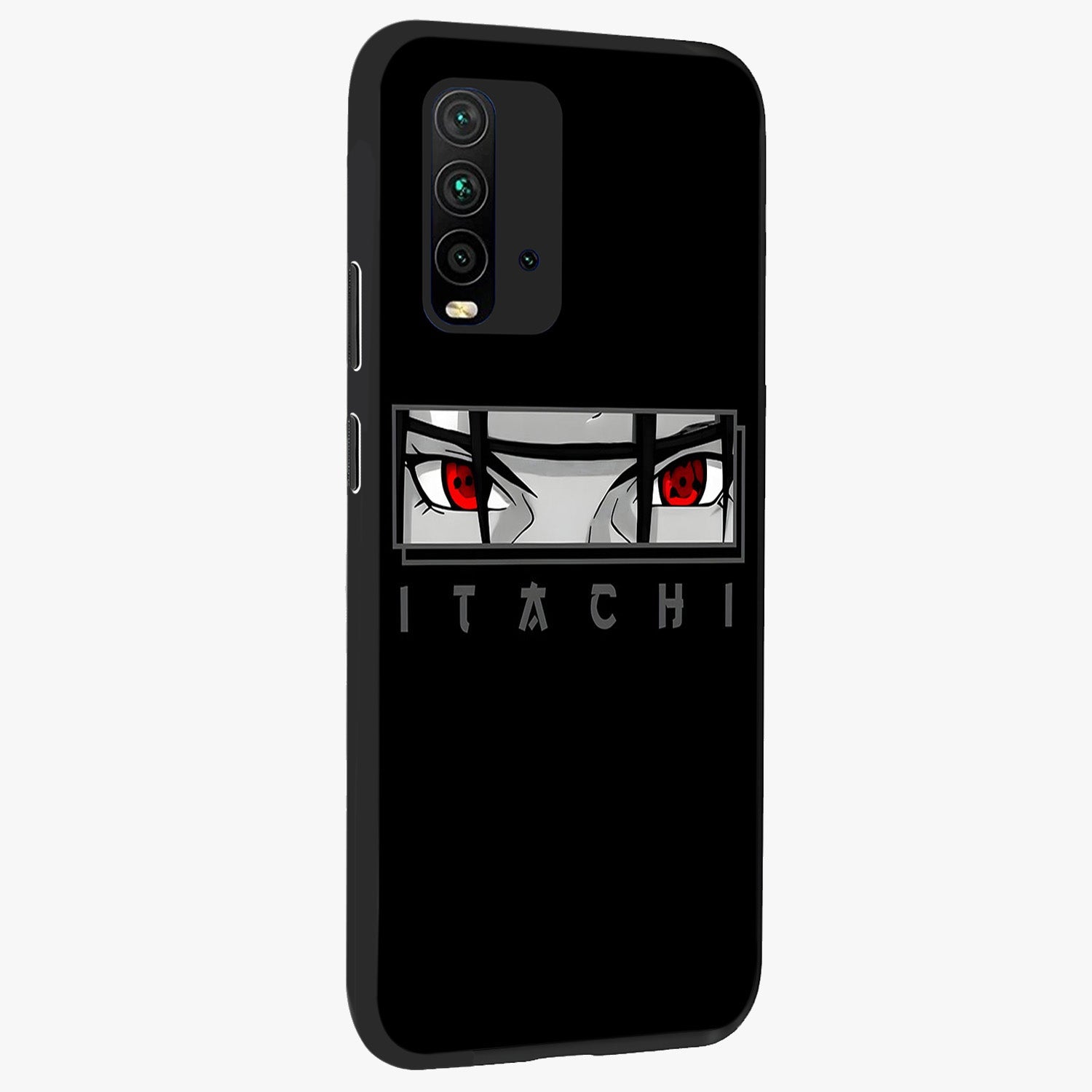 Scarlet Gaze Dominance Glass Case upright view showcasing powerful dramatic artwork with dominant artistic theme.