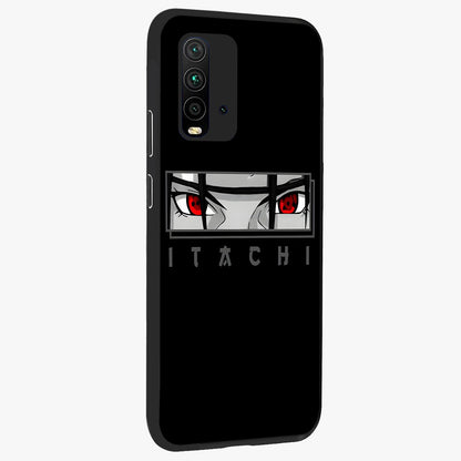 Scarlet Gaze Dominance Glass Case upright view showcasing powerful dramatic artwork with dominant artistic theme.