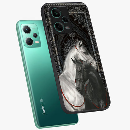 Majestic Ride Legacy Glass Case displayed in angled mockup highlighting sleek vehicle design with bold racing aesthetic.