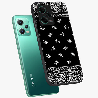 Retro Rebel Threads Glass Case displayed in angled mockup highlighting retro inspired graphic design with rebellious aesthetic.