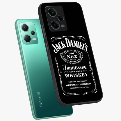 Vintage Whiskey Heritage Glass Case displayed in angled mockup highlighting retro beverage themed design with heritage aesthetic.