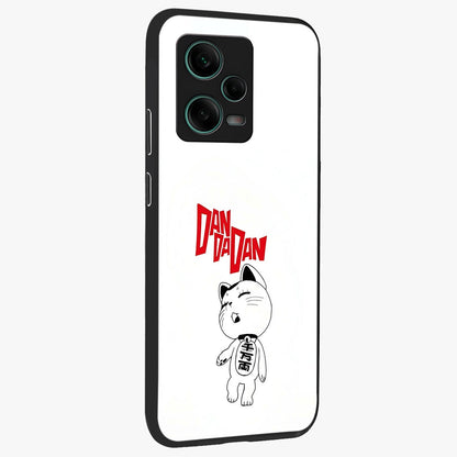 Playful Spirit Charm Glass Case upright view showcasing vibrant charm artwork with fun artistic theme.