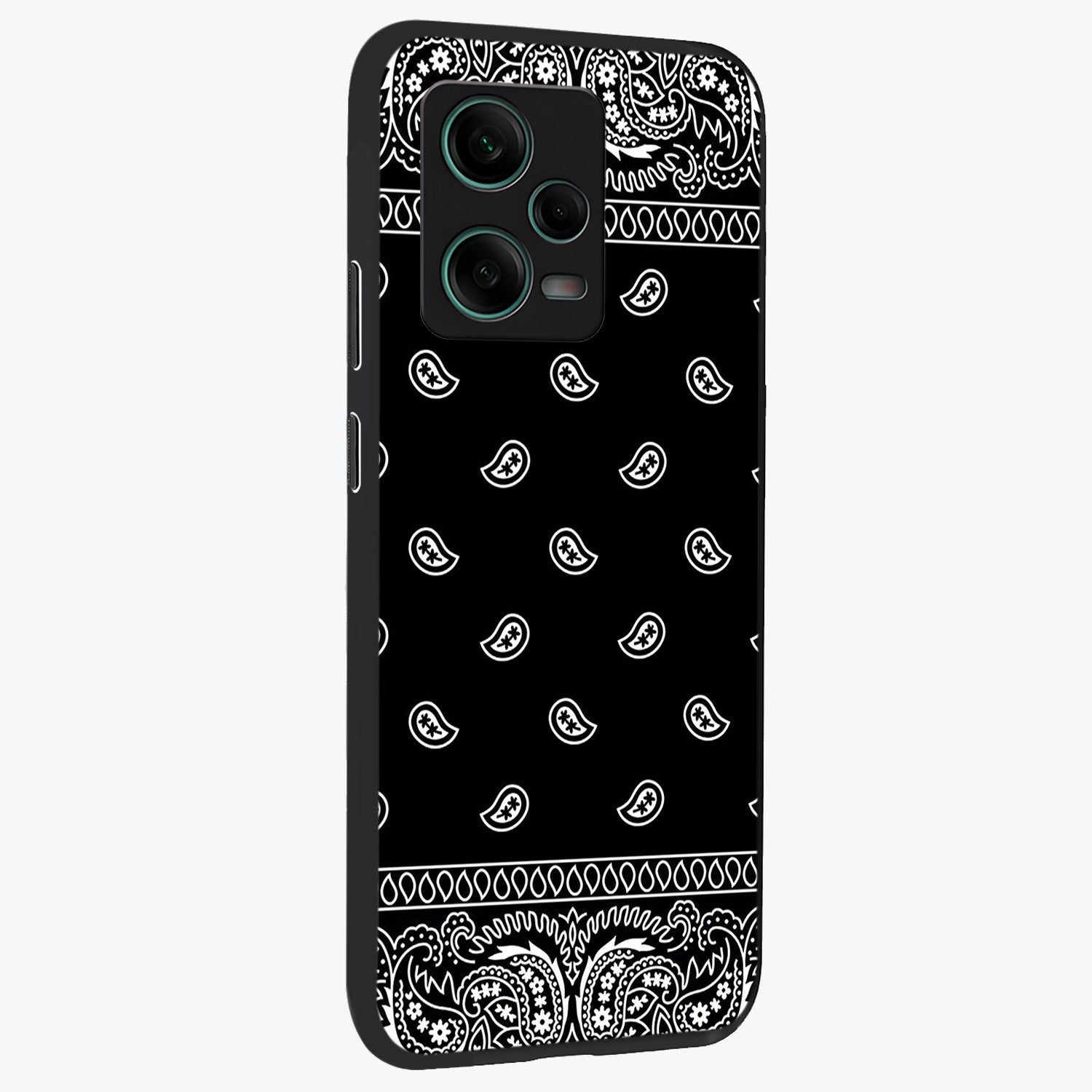 Retro Rebel Threads Glass Case upright view showcasing stylish vintage artwork with bold retro theme.