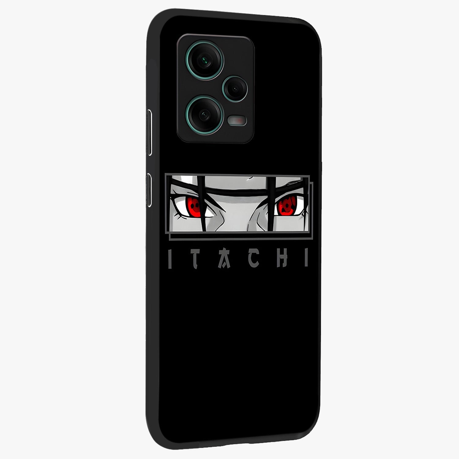 Scarlet Gaze Dominance Glass Case upright view showcasing powerful dramatic artwork with dominant artistic theme.