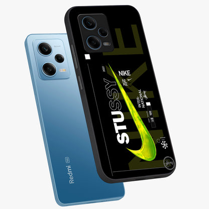 Neon Street Edition Glass Case displayed in angled mockup highlighting vibrant urban design with bold street aesthetic.