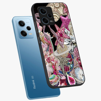 Starlit Jewel Dream Glass Case displayed in angled mockup highlighting glowing celestial jewel design with dreamy aesthetic.