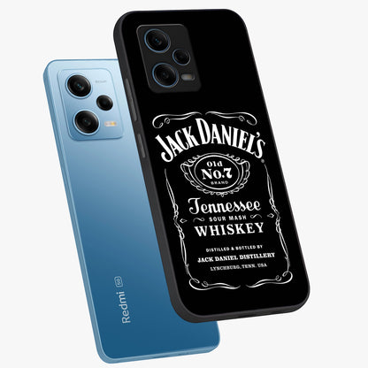 Vintage Whiskey Heritage Glass Case displayed in angled mockup highlighting retro beverage themed design with heritage aesthetic.