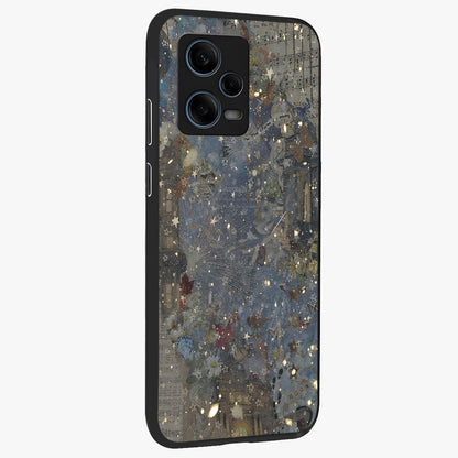 Aesthetic Astrolophia Glass Case upright view showcasing soft aesthetic theme with stylish modern look.