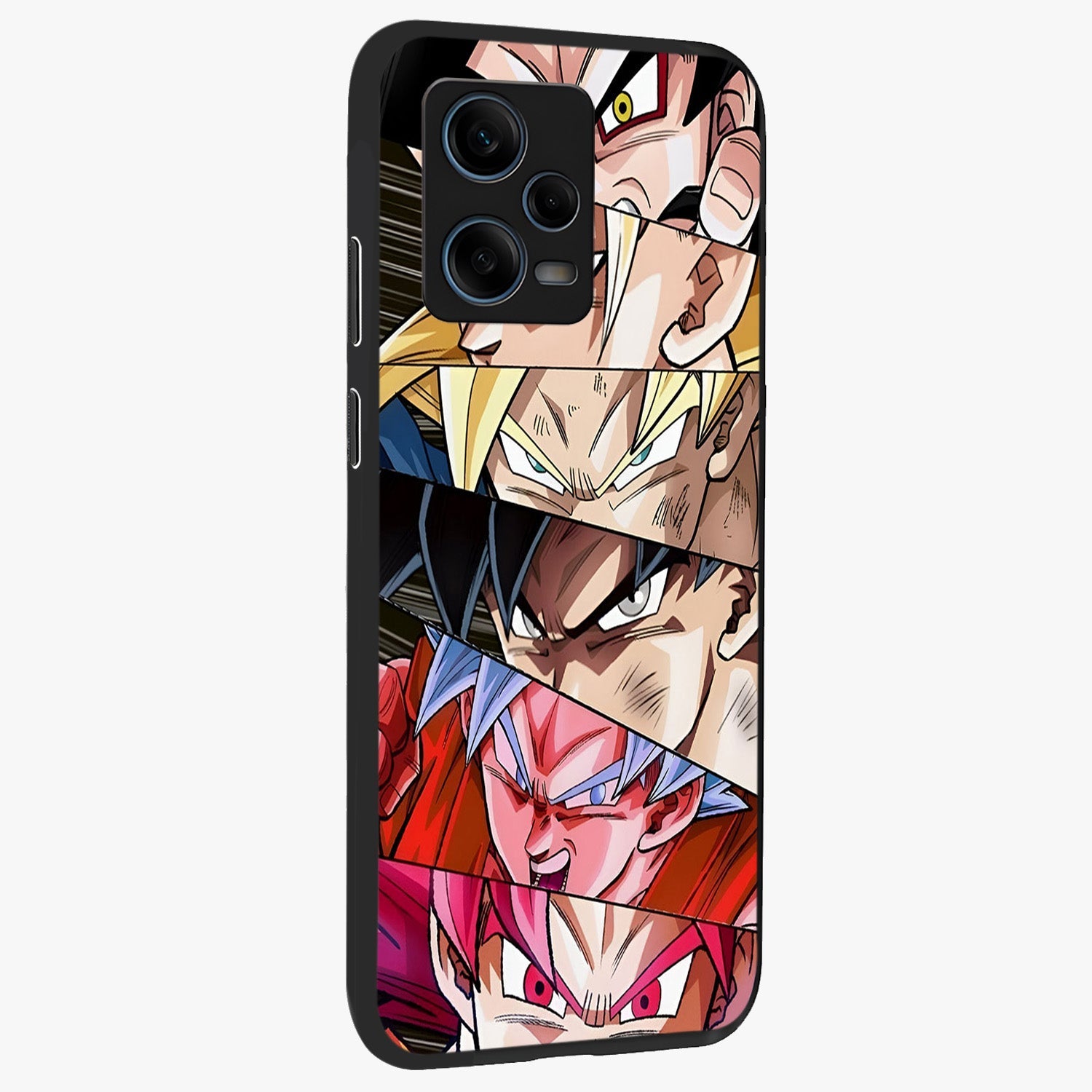 Anime Character Glass Case upright view showcasing expressive anime artwork with bold graphic style.