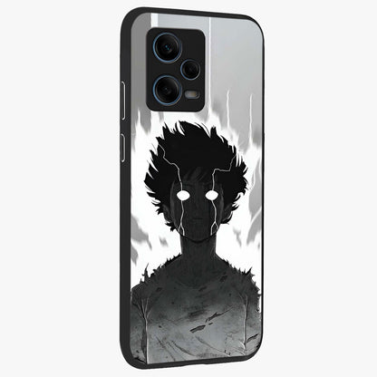 Awakened Inner Rage Glass Case upright view showcasing dramatic artwork with strong expressive aesthetic.