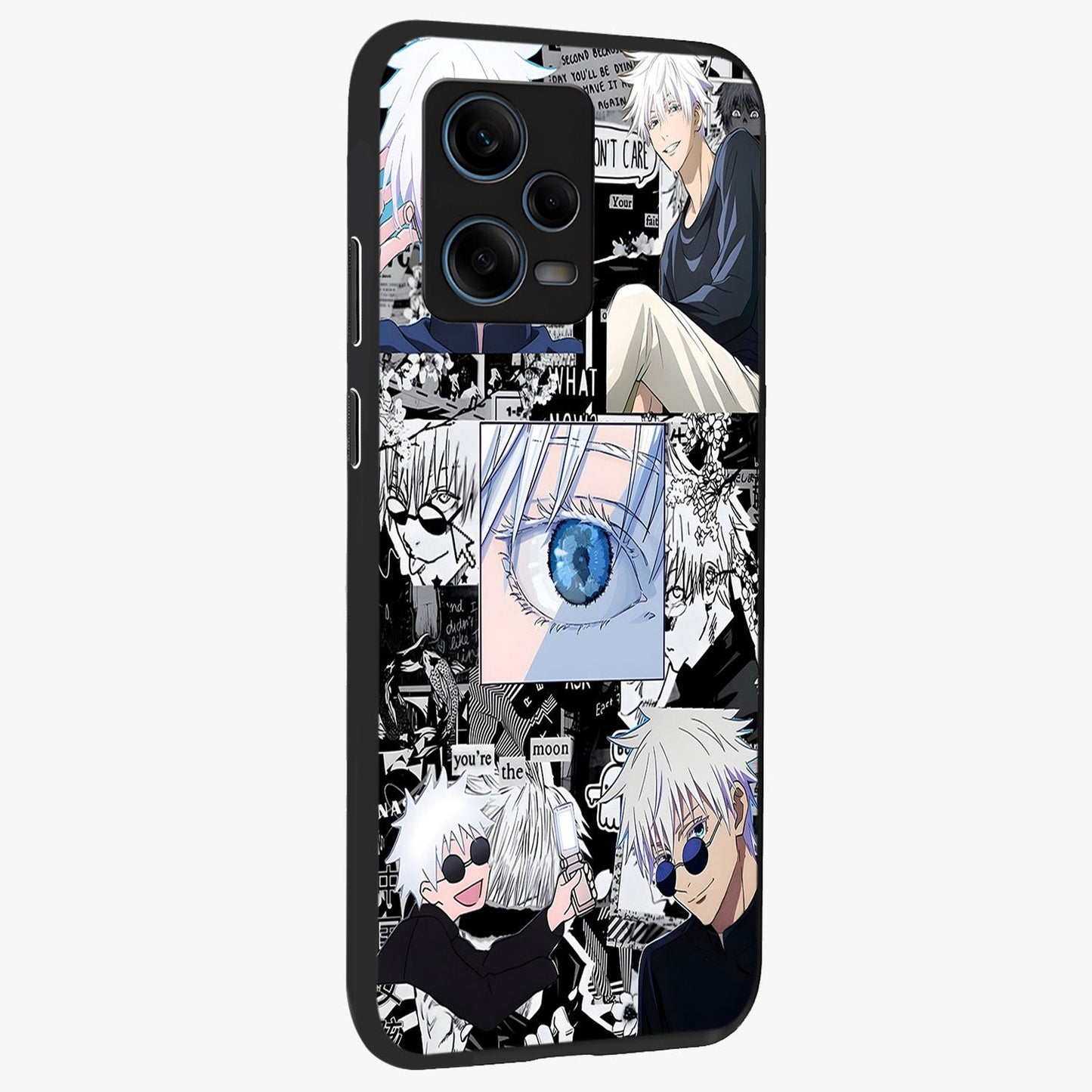 Infinity Sorcerer Chaos Glass Case upright view showcasing dramatic sorcerer artwork with chaotic mystical theme.