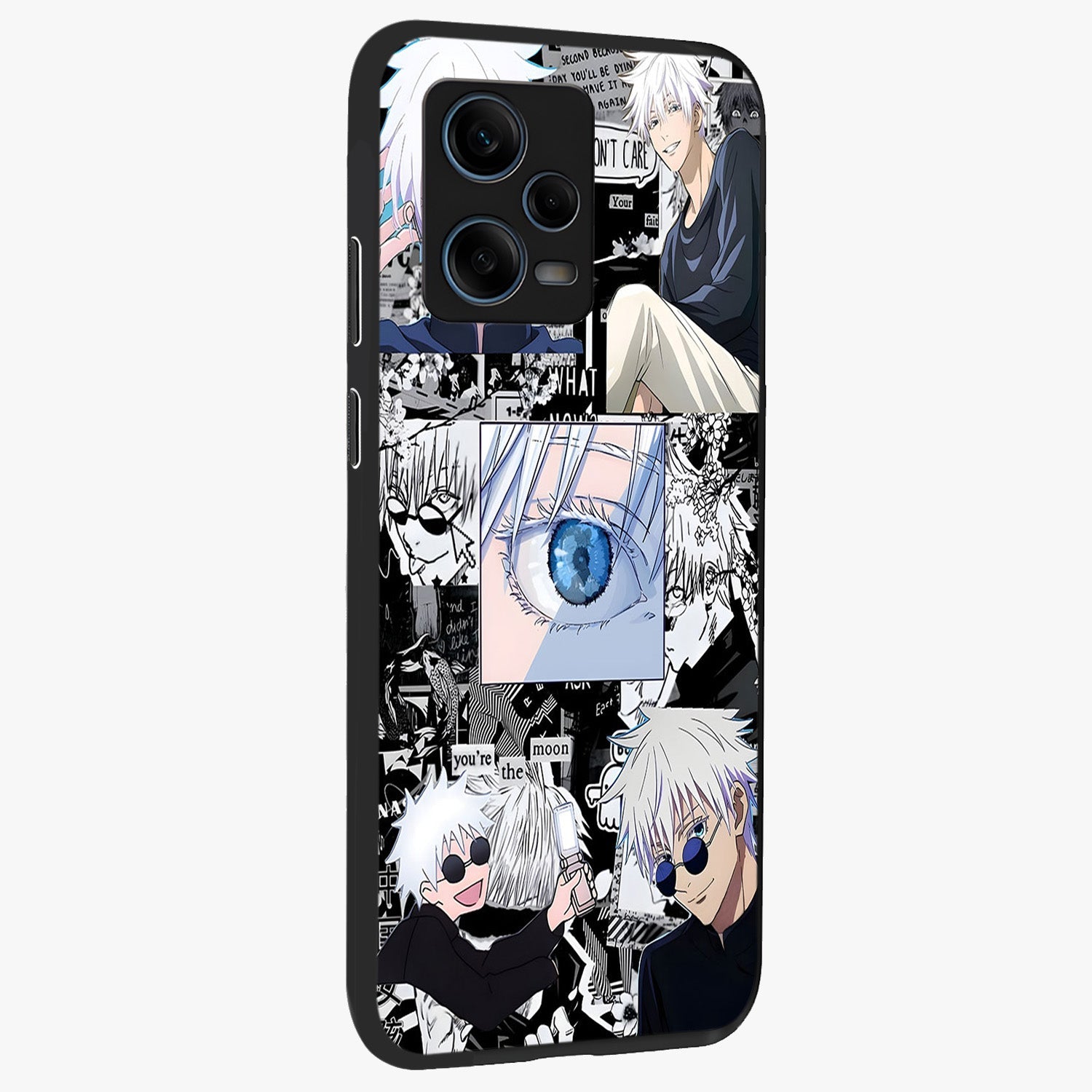 Infinity Sorcerer Chaos Glass Case upright view showcasing dramatic sorcerer artwork with chaotic mystical theme.