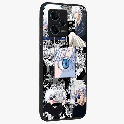 Infinity Sorcerer Chaos Glass Case upright view showcasing dramatic sorcerer artwork with chaotic mystical theme.