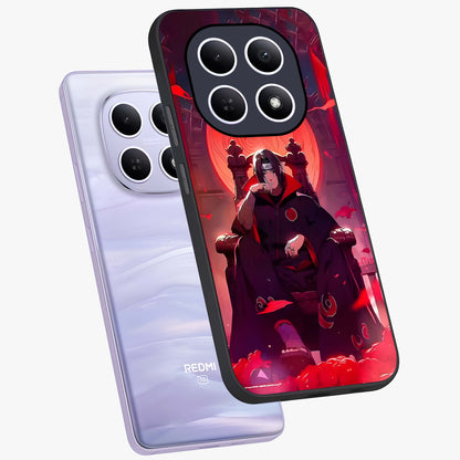 Blood Moon Sovereign Glass Case displayed in angled mockup highlighting dark celestial moon design and dramatic theme.