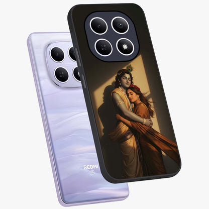 Divine Eternal Love Glass Case displayed in angled mockup highlighting elegant divine inspired design with peaceful aesthetic.