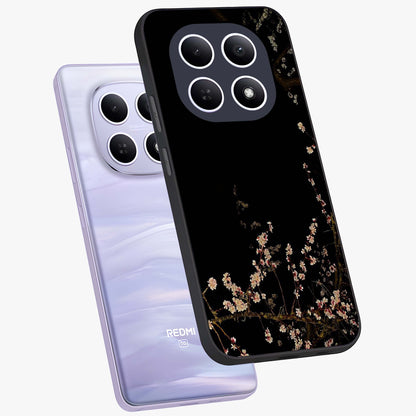 Petal Moon Light With Custom Name Glass Case displayed in angled mockup highlighting delicate petal design with custom name feature.